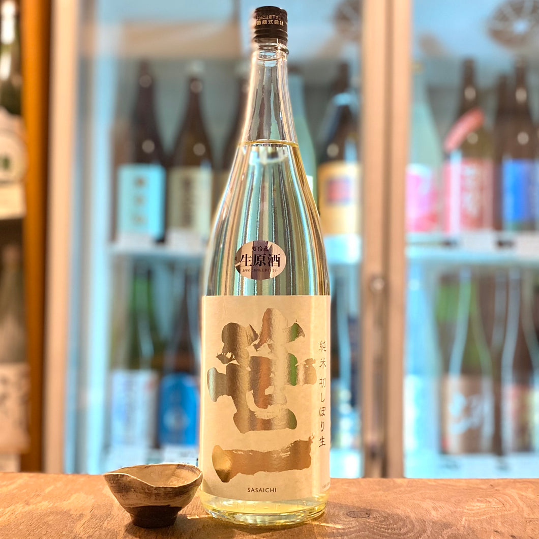 笹一  純米　初しぼり